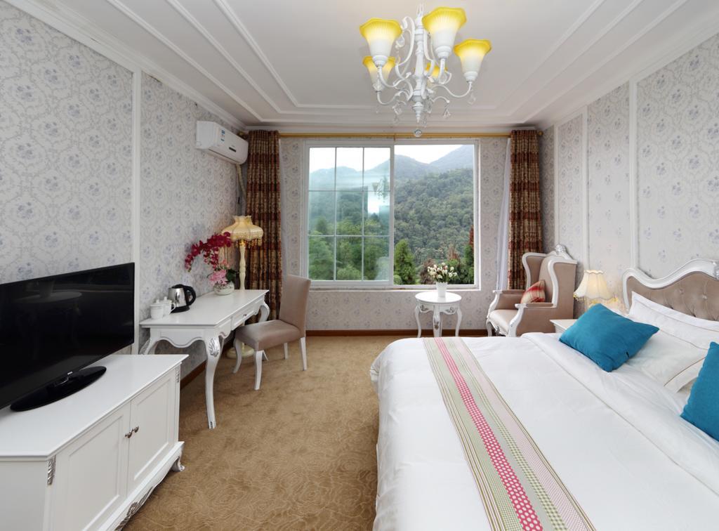 Panshan Tingquan Tuwo Holiday Resort Lạc Sơn Phòng bức ảnh