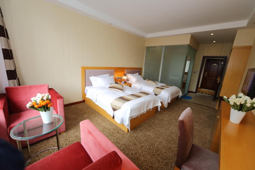 Panshan Tingquan Tuwo Holiday Resort Lạc Sơn Phòng bức ảnh