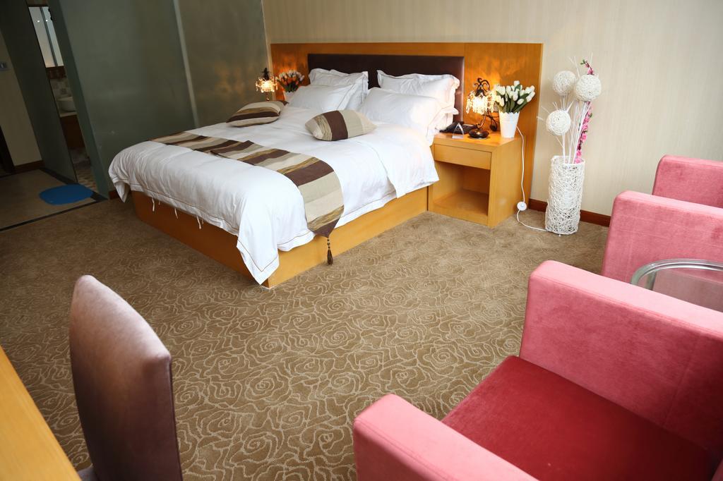 Panshan Tingquan Tuwo Holiday Resort Lạc Sơn Phòng bức ảnh